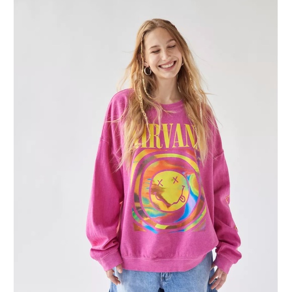 Urban Outfitters Sweaters - Nirvana oversized crew